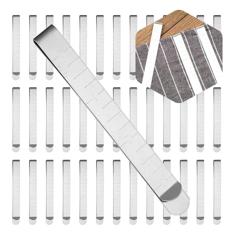 

P-портативный набор швейных зажимов из 40 предметов, измерительная линейка для шитья, металлический подол, швейные инструменты для шитья, шпильки для квилтинга и аксессуары для маркировки