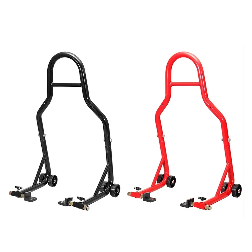 Motorcycle Black/Red Full Set Rear Wheel Support Stand Wheel Stand Auto Aheel Support Frame Tire Repairing Tool