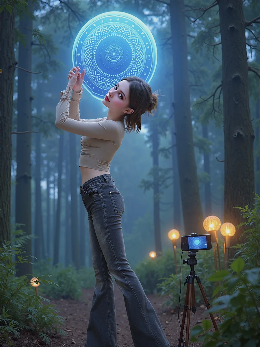 Jeans da donna Donna Blu Y2K Pantaloni in denim svasato a vita bassa Donna Moda vintage Streetwear Pantaloni a zampa d'elefante stile coreano casual