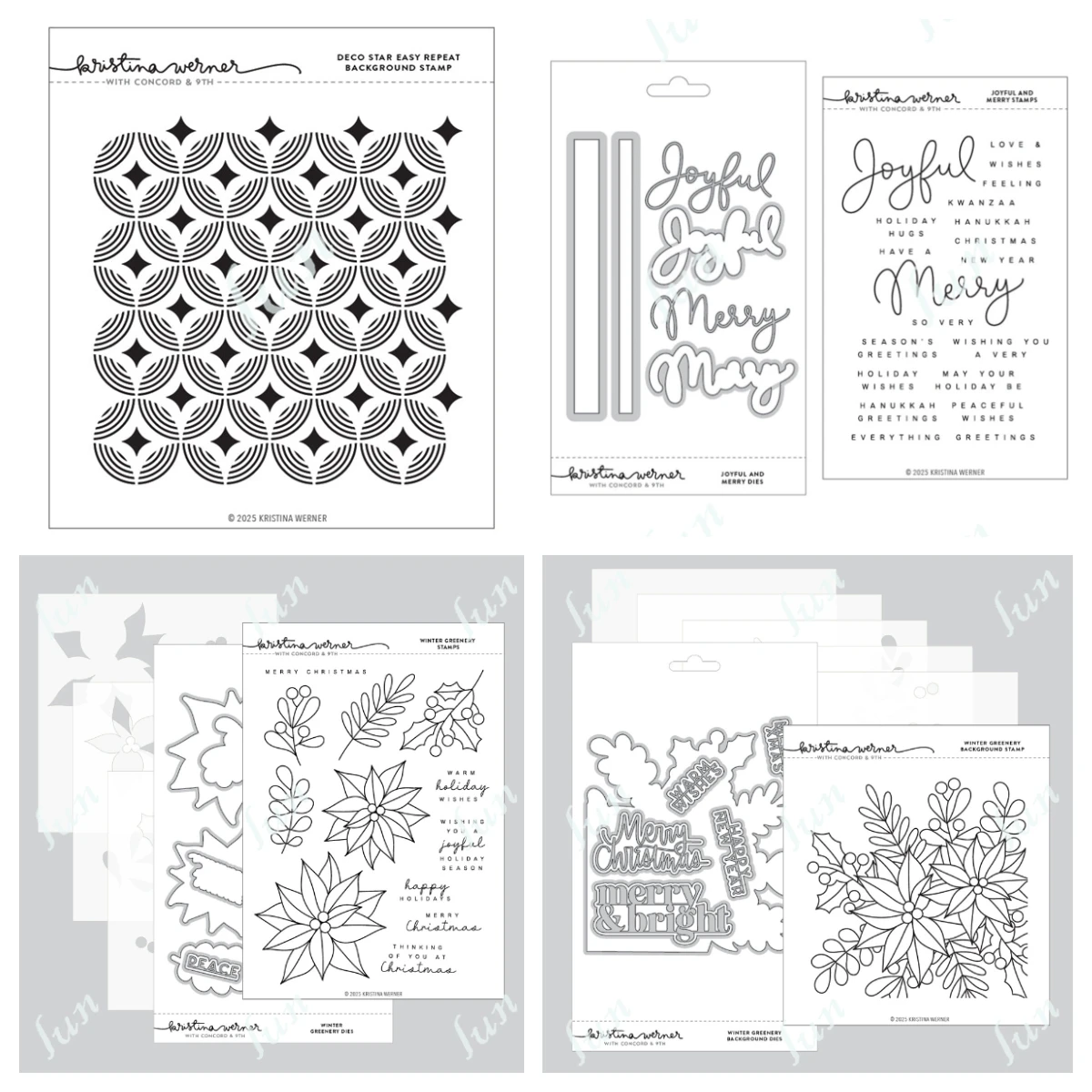 

Joyful and Merry Christmas Metal Cutting Dies Clear Stamps Scrapbooking New Holiday Icons Stencil Pack Album DIY Embossing Craft