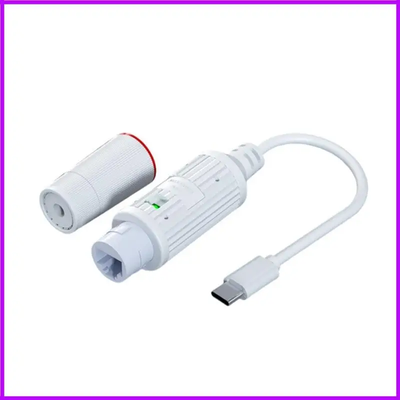Type C POE Adapter 48V to 5V POE Splitter for Security Cameras High Compatibility Power Supply Stable Performances