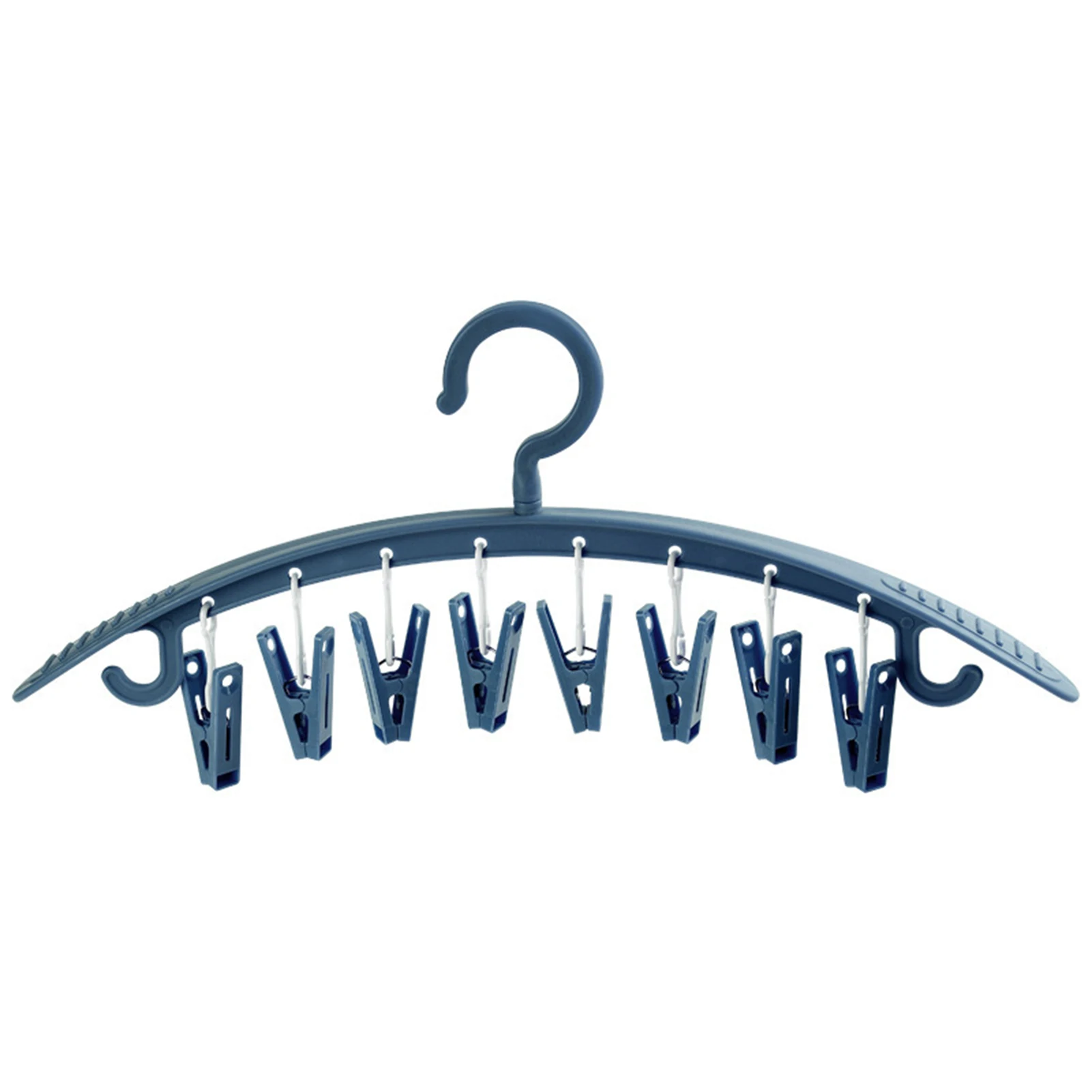 Perchas de plástico para ropa, ahorro de espacio