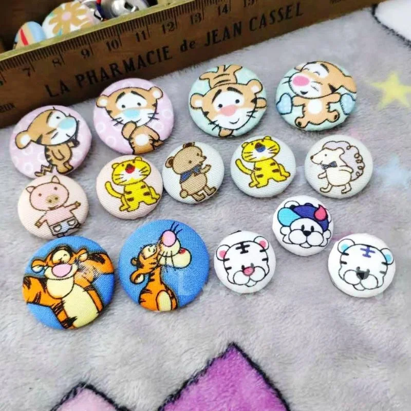 conjunto-de-botoes-de-tecido-artesanais-diy-com-desenhos-animados-urso-coelho-tigre-saltitante-leao-ourico-porco-gato