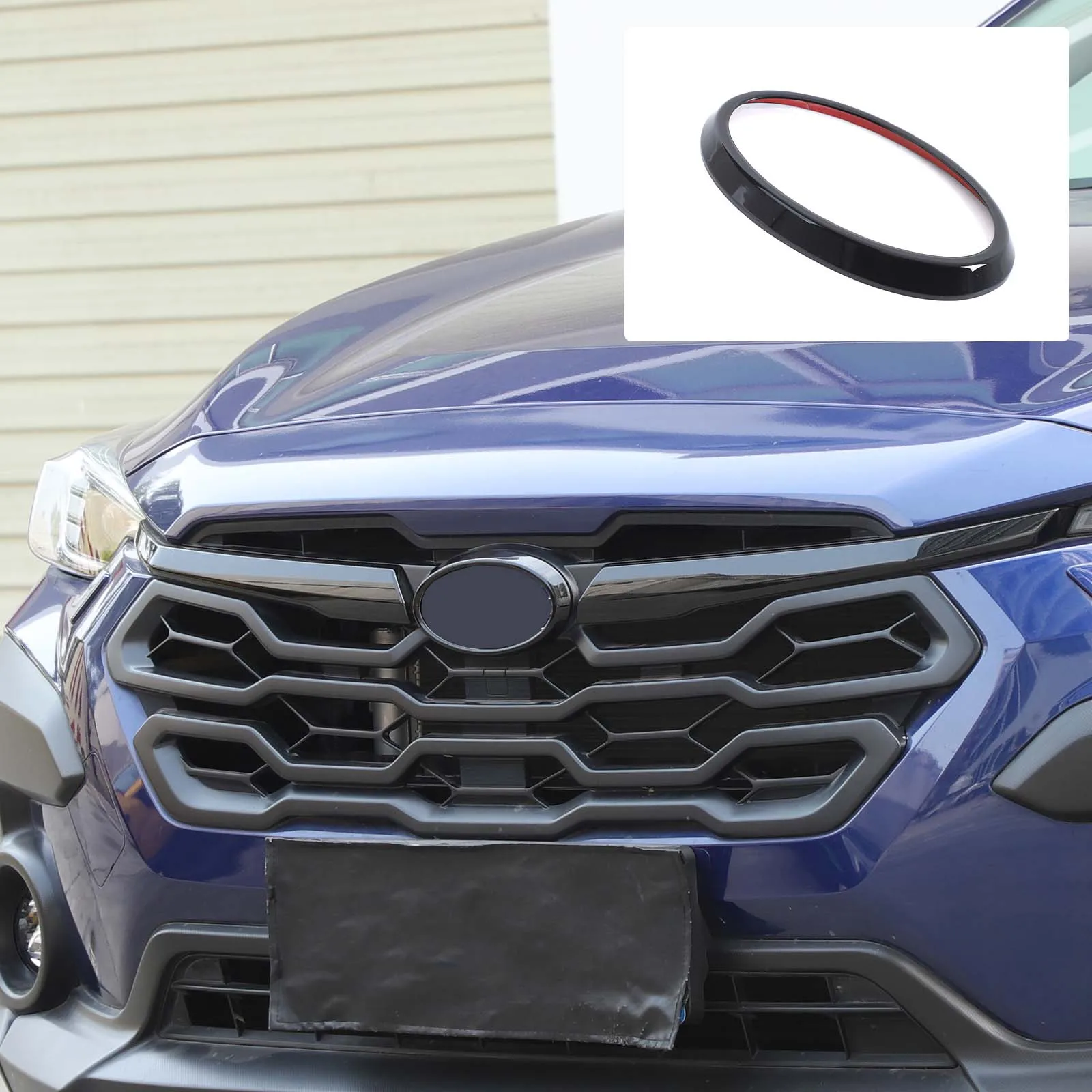 

For Subaru Panther 2024+car modification parts with front and rear logo decorative rings ABS available in multiple colors