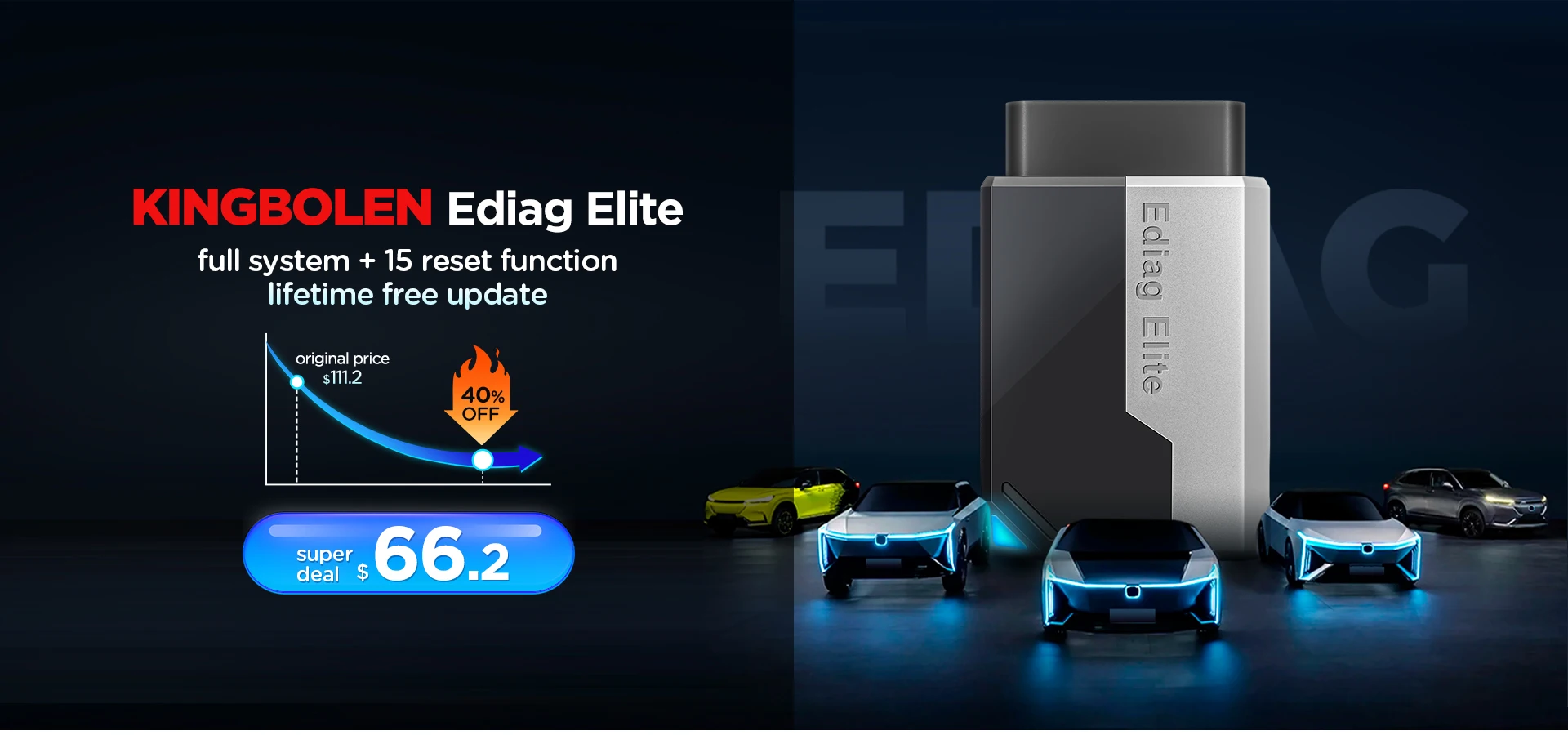 2026 NEW KINGBOLEN K8 Pro Bi-Directional Scanner Full Systems Diagnostic Scan Tool,34 Reset ECU Coding, lifetime free update