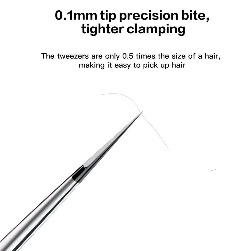 I2C NS(01-04) Super Alloy Tweezers Phone Circuit Repair Hand Tool Non-magnetic Stainless Steel Flying Wire Forceps Repair Tool image 6