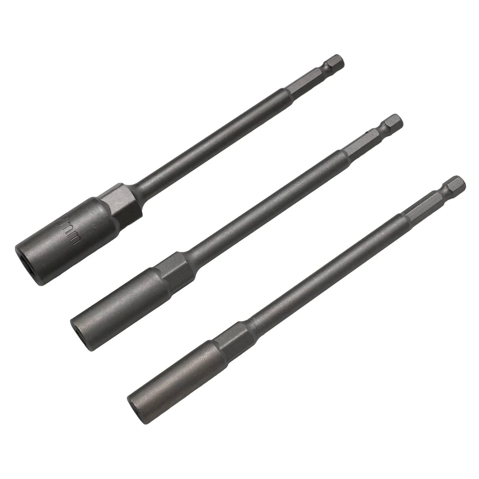 Auto Parts Electric Screwdrivers Socket Wrench Socket Tool 3pcs Hex Nut Sockets Adapter 34mm Chrome Vanadium Steel