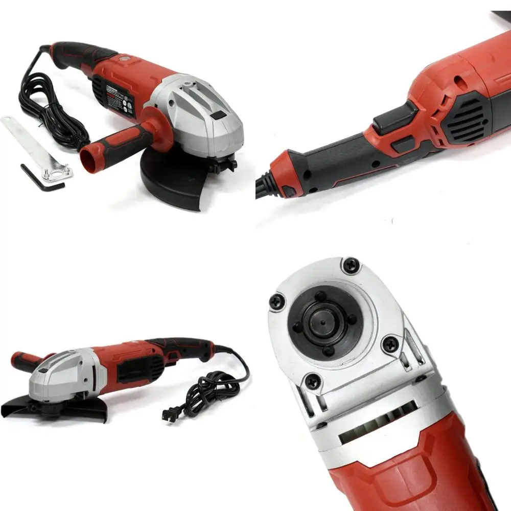 

Сверхмощная угловая шлифовальная машина на 11 А для шлифования, формирования и шлифования на 8000 об/мин.