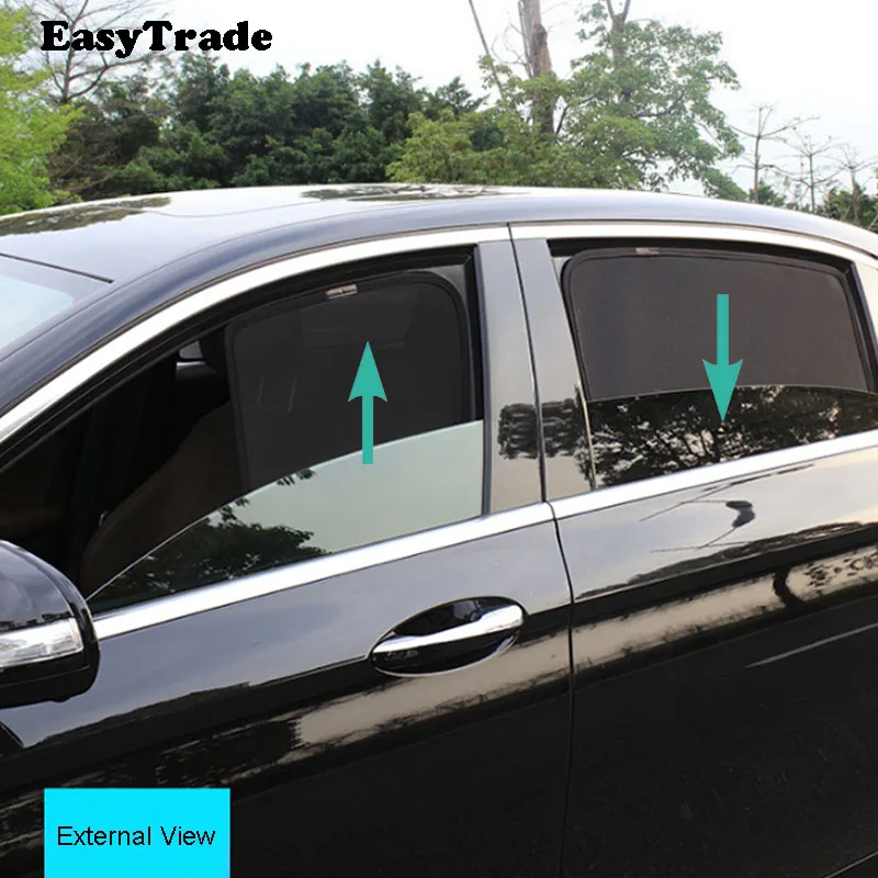 For Changan UNI-V 2022 2023 Front Rear Window Magnetic Sunshade Car Side Window Mesh Curtain UV Protection Sun Visor