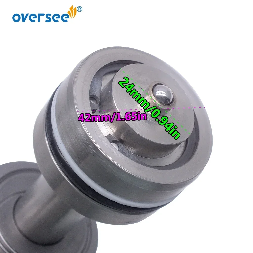 61A-43821 Screw,Trim Cylinder 61A-43820 Piston Sub For Yamaha Outboard Motor 200-300 HP 61A-43821-00;With O-Ring 61A-43861-00