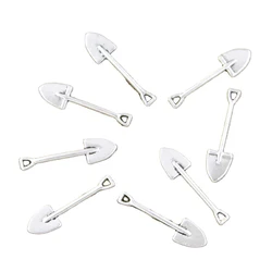 50pcs Charms Shovel Spade Gardening 19x5mm Antique Making Pendant fit,Vintage Tibetan Silver color,DIY Handmade Jewelry