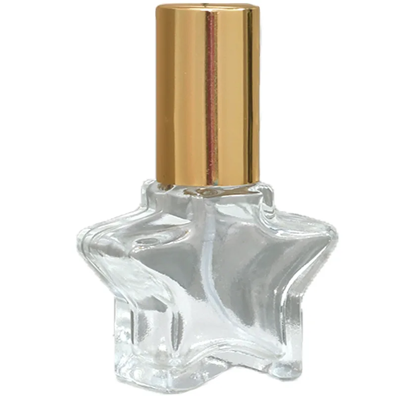 8ml garrafa de perfume de vidro transparente portátil mini spray garrafa de distribuição de amostra cosmética garrafas vazias recarregáveis