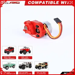 RCAWD Gear box group in 1806 2000KV brushless motor for Axial 1/24  SCX24 crawlers Upgrades Parts