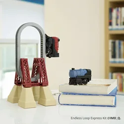 For BambuLab Endless Loop Express For Bambu Creator Program Train Kit 016 Maker World 3D Printable Train Model