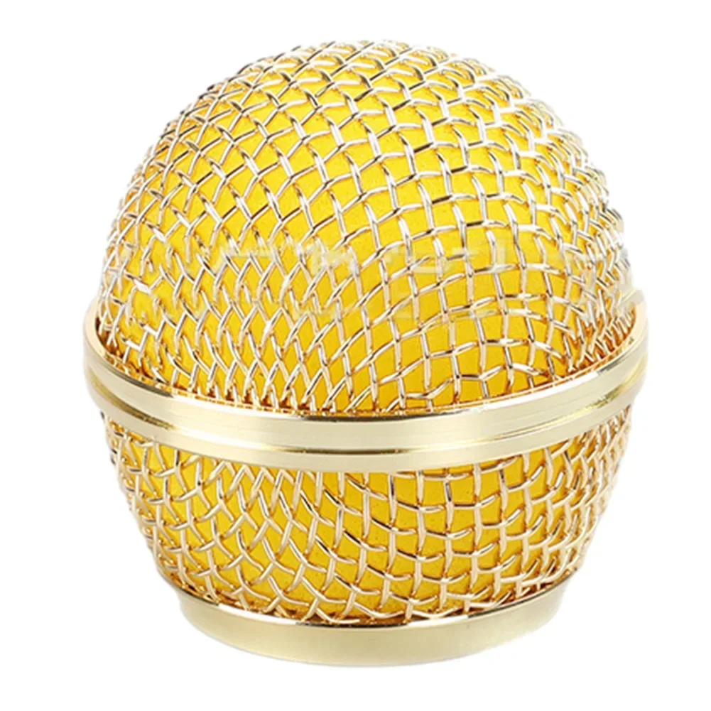 Сетчатая головка микрофона для микрофона 58, подходит для Shure Beta Grill, сетчатая головка, стальные сменные микрофоны, детали «сделай сам»