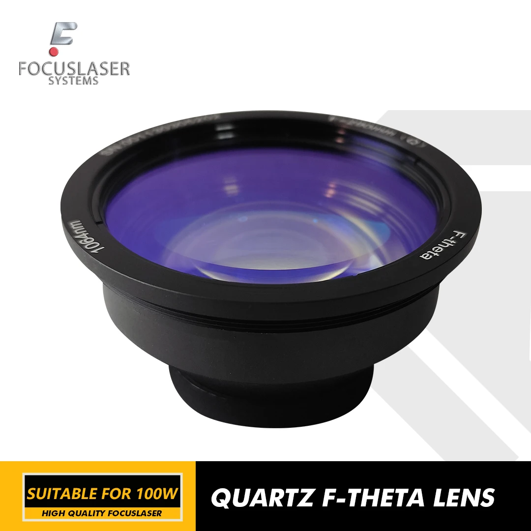 

Quartz F theta Lens For Fiber Laser Marking Machine 1064nm Lens Engrave Working Area 70×70 110x110 175x175 200x200 300×300mm