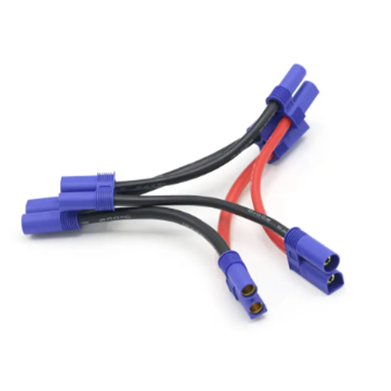 Соединение серии Ec5 с одним штекером и двумя гнездовыми проводами, с одним штекером на двумя штекерами, зарядный провод для литиевой батареи, Магнитный провод