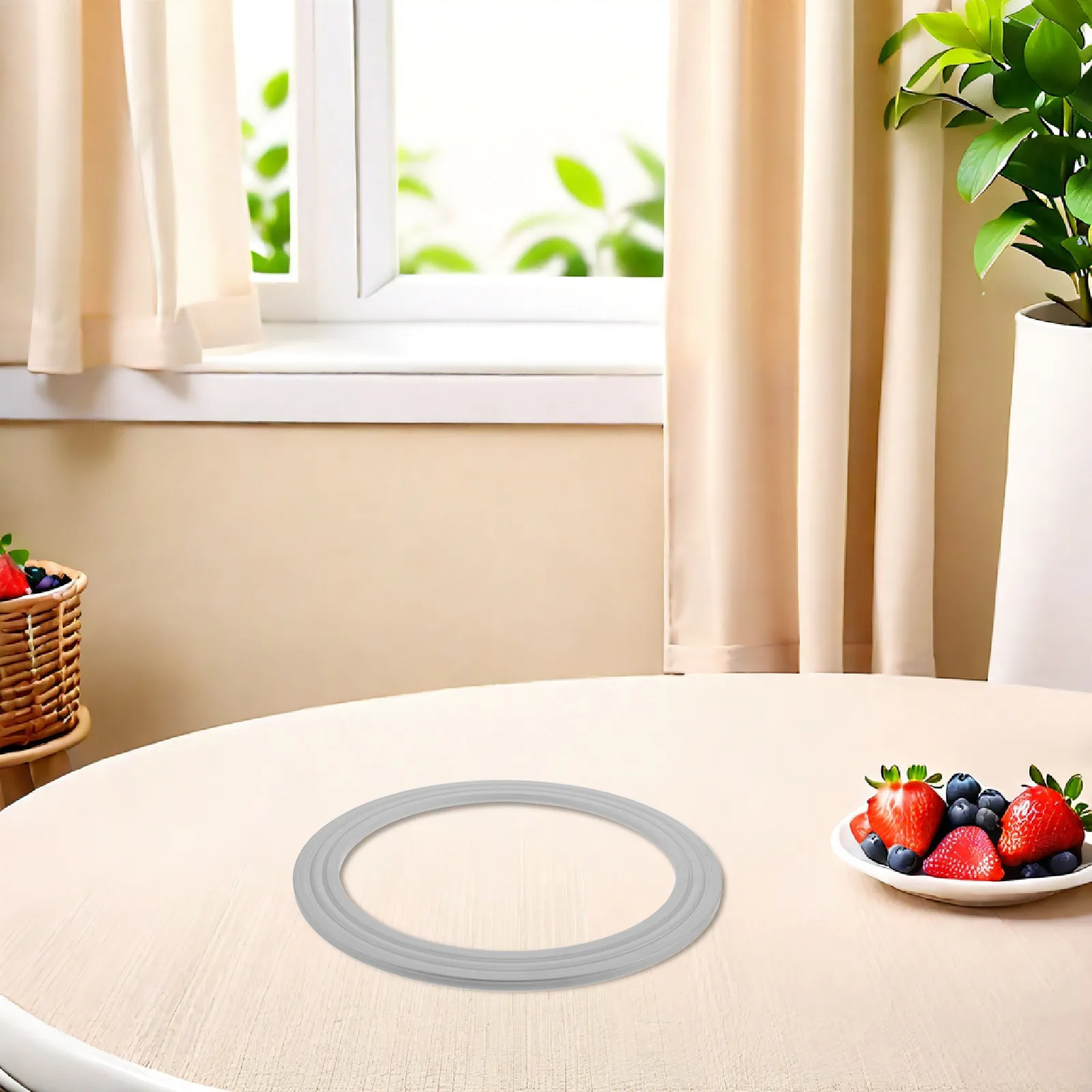 Heavy Duty Rotating Turntable Plate 30Cm Round Swivel Lazy Susan Hardware for Glass Wood Marble Tables Steel Bearing Design