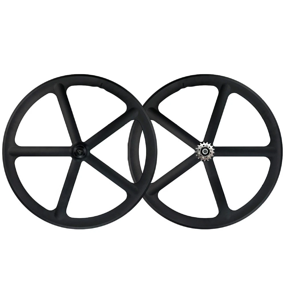 700C dead fly integrated wheel magnesium alloy single speed V brake dead fly integrated wheel set
