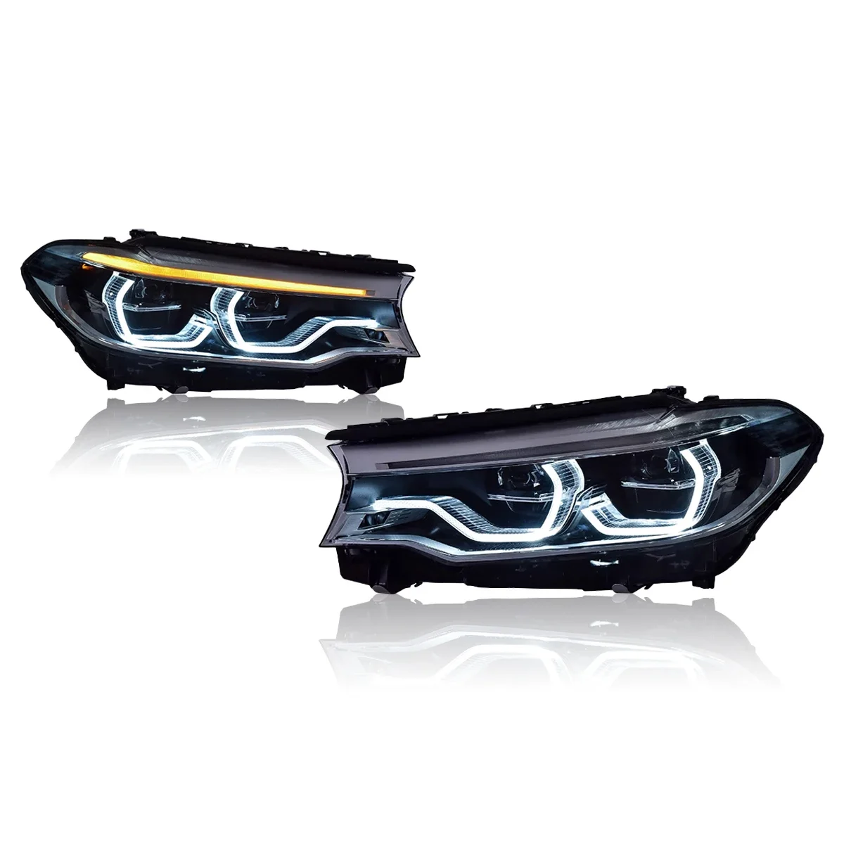 Auto Voor Bmw 5 Serie G30 G38 Koplampen 2018-2020 Upgrade Gemodificeerde Naar Nieuwe Drl Dynamische Richtingaanwijzer Led koplamp Auto Accessoires