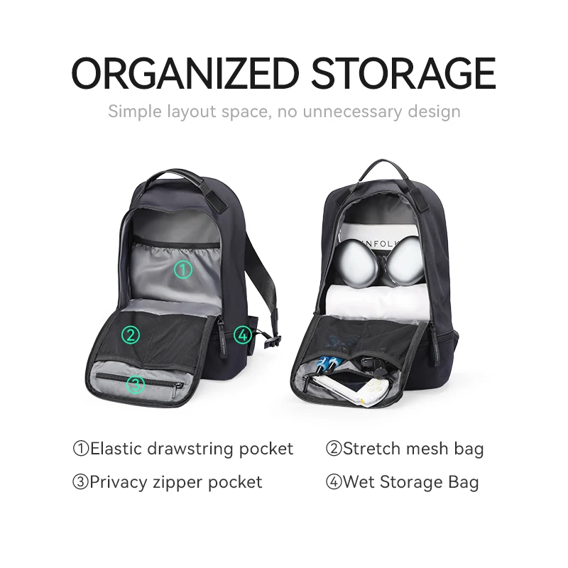 MARK RYDEN Daily Backpack Men/Women Urban Light Travel