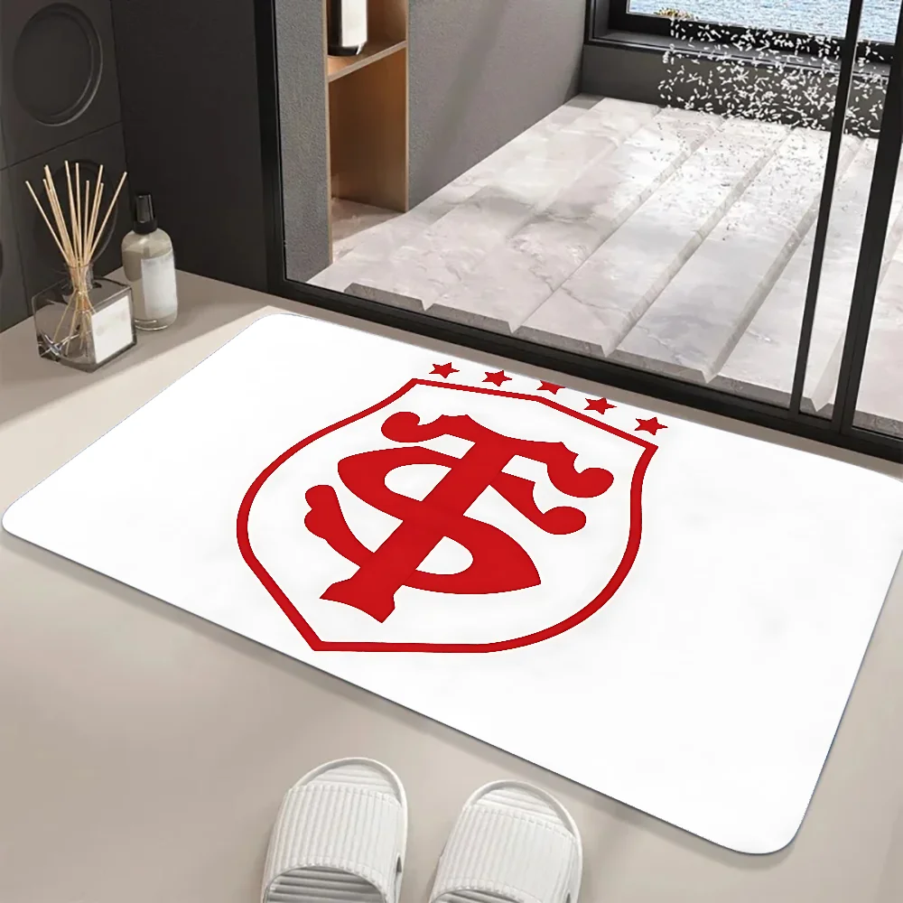 Toulouse Stadium Floor Mat Graphic Printed Flannel Doormats for Bathroom Kitchen Entrance Carpet Home Decor