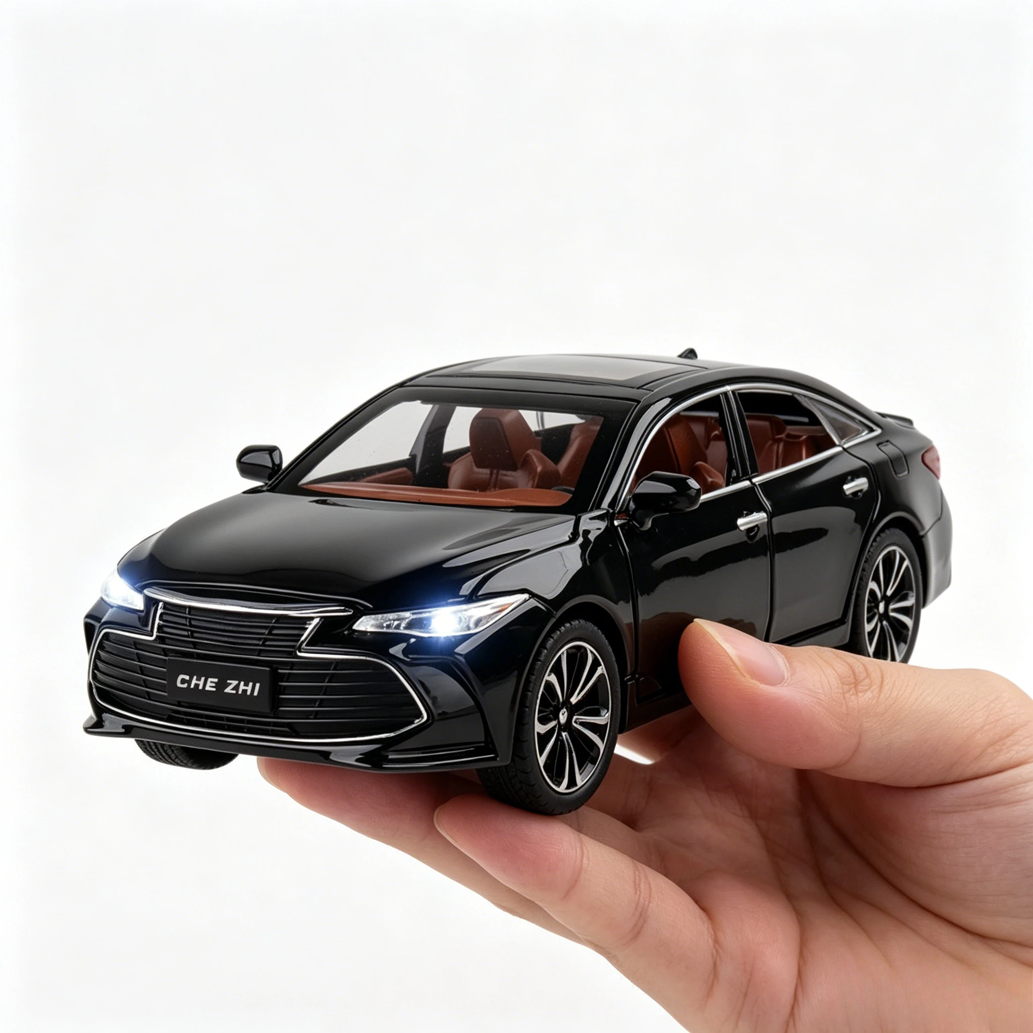 

1:24 Avalon Alloy Car Die Cast Toy Car Model Sound and Light Children's Toy Collectibles Birthday gift