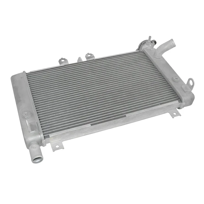 ZX4R ZX4RR Radiator Cooler Cooling Water Tank Unpainted Silver