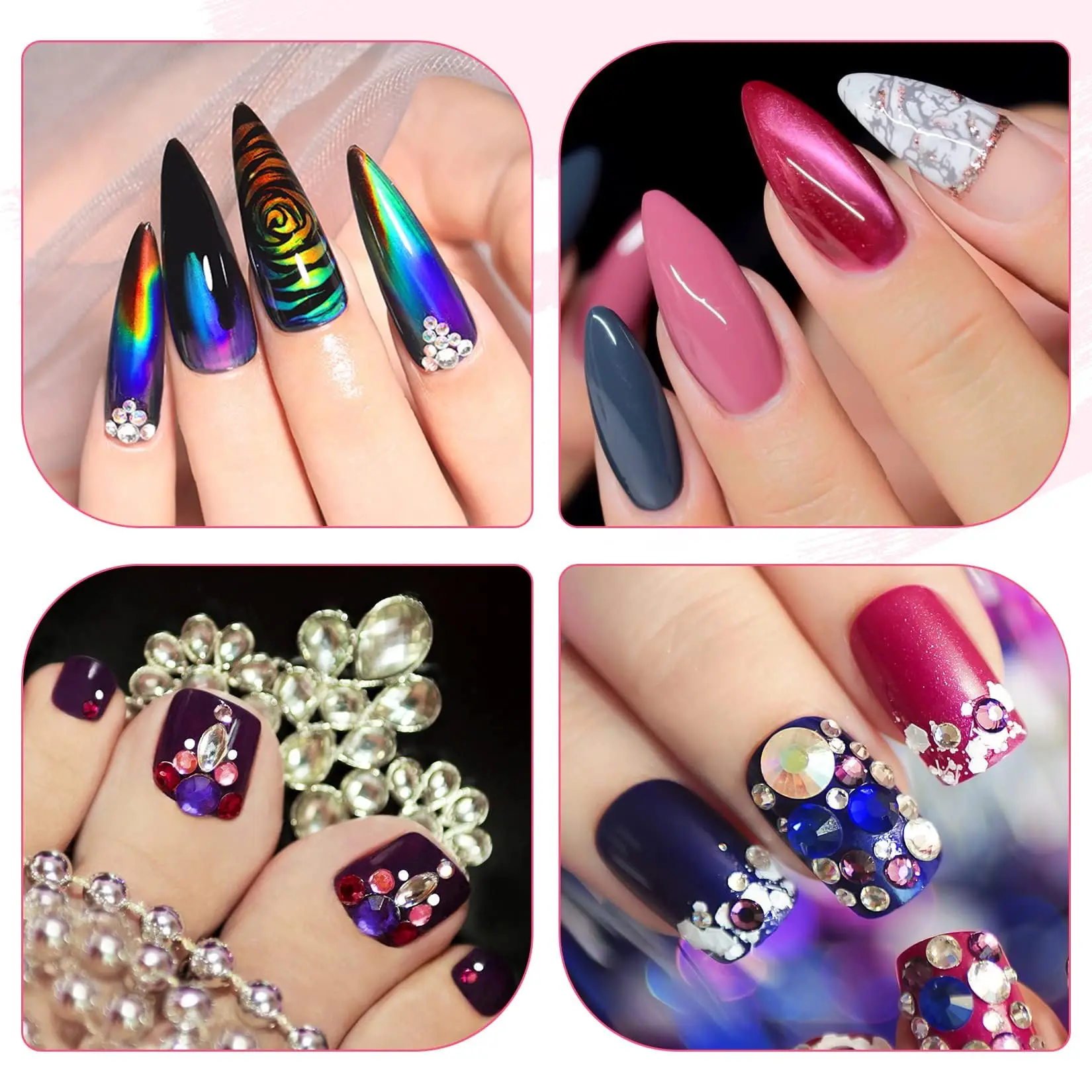 LINMANDA UV Nagellak Curing Lampen Gel UV Zwanenhals Nagellamp Professionele Nageldroger voor Gel Polish Curing Nail Tips Art Tool