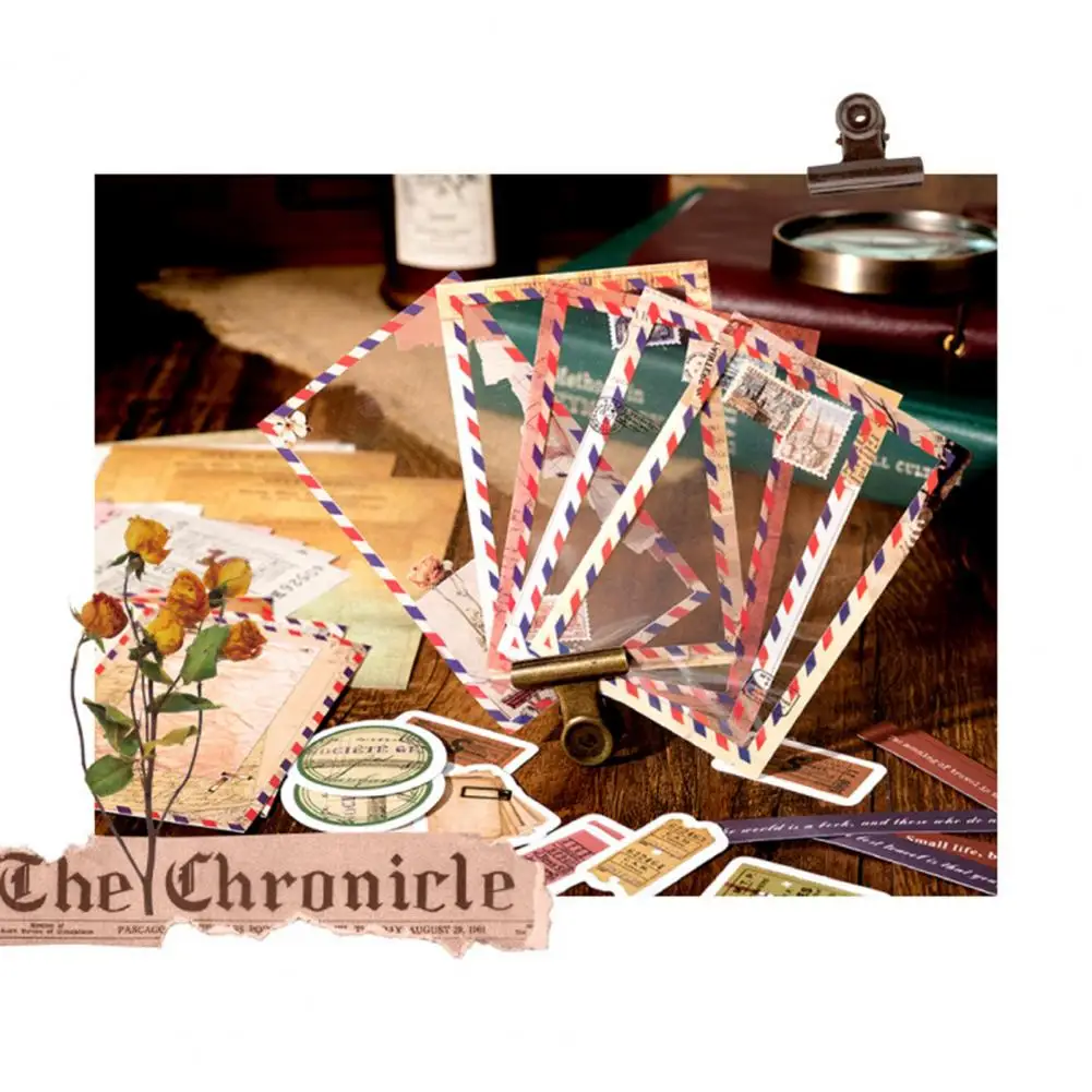 85 Stuks Handaccount Sticker Set Retro Frame Rijk Aan Inhoud Diverse Stijlen Voor Hand Accounts Fournitures Scolaires