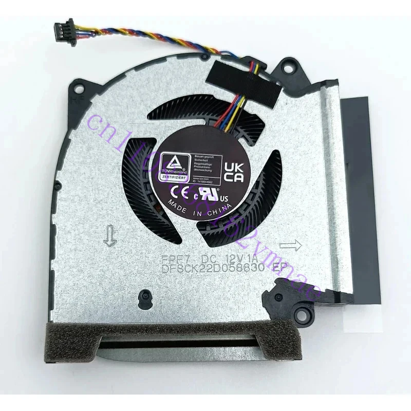 G733Z CPU GPU Cooling Fan Cooler For ASUS ROG Strix SCAR 17 G733ZW G733ZM G733ZX G733ZS Notebook Fans Radiator FPF8 FPF7 DC12V