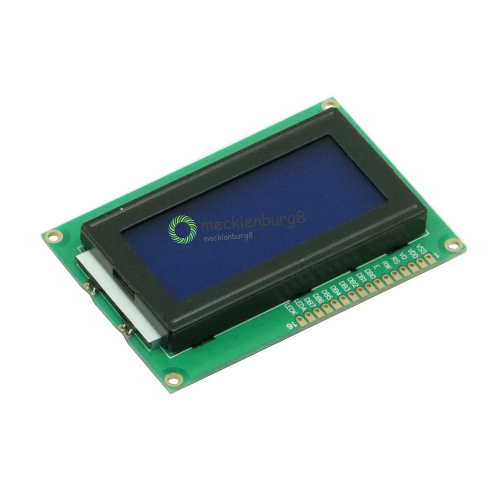Módulo de pantalla LCD para Arduino, 16x4, 1604 caracteres, LCM, luz negra azul, 5V