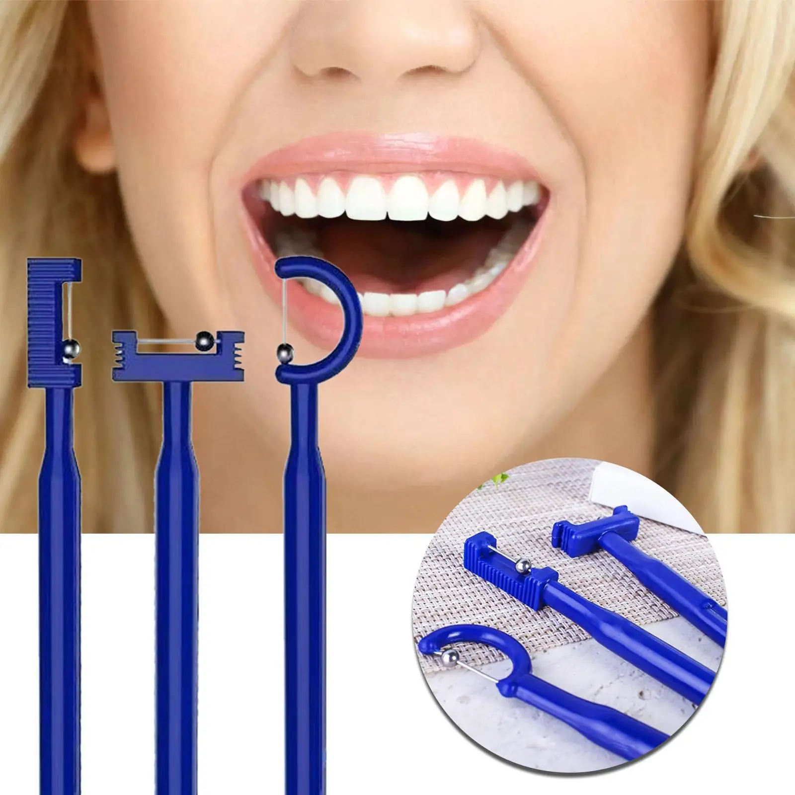 

3Pcs/set Tongue Lips Lateralization Training Tongue Tip Lateralization Elevation Tools Tongue Muscle Training Therapy