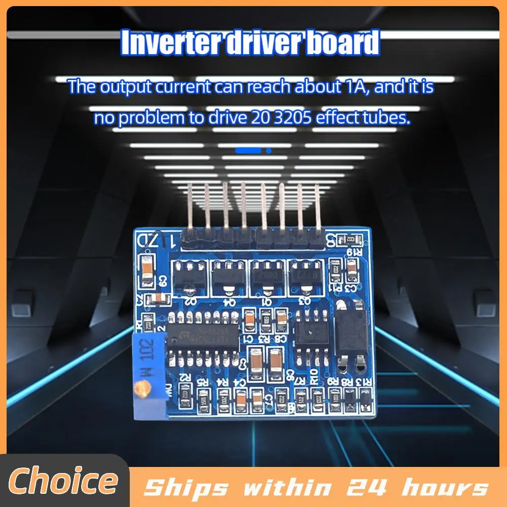 SG3525 LM358 Inverter Drive Plate Frequency Adjustable Mixer Preamp Drive Module 12V-24V High-Frequency High Current
