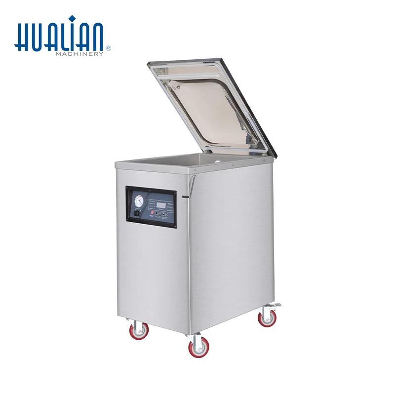 

DZ-400/DC Hualian Deep Single Chamber Vacuum Packaging Machine for Food Meat Chicken