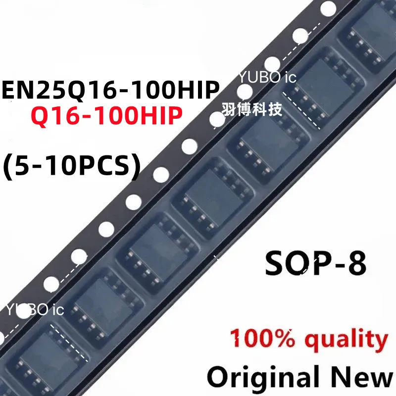 (5-10piece)100% New EN25Q16-100HIP 25Q16-100HIP Q16-100HIP sop-8 Chipset