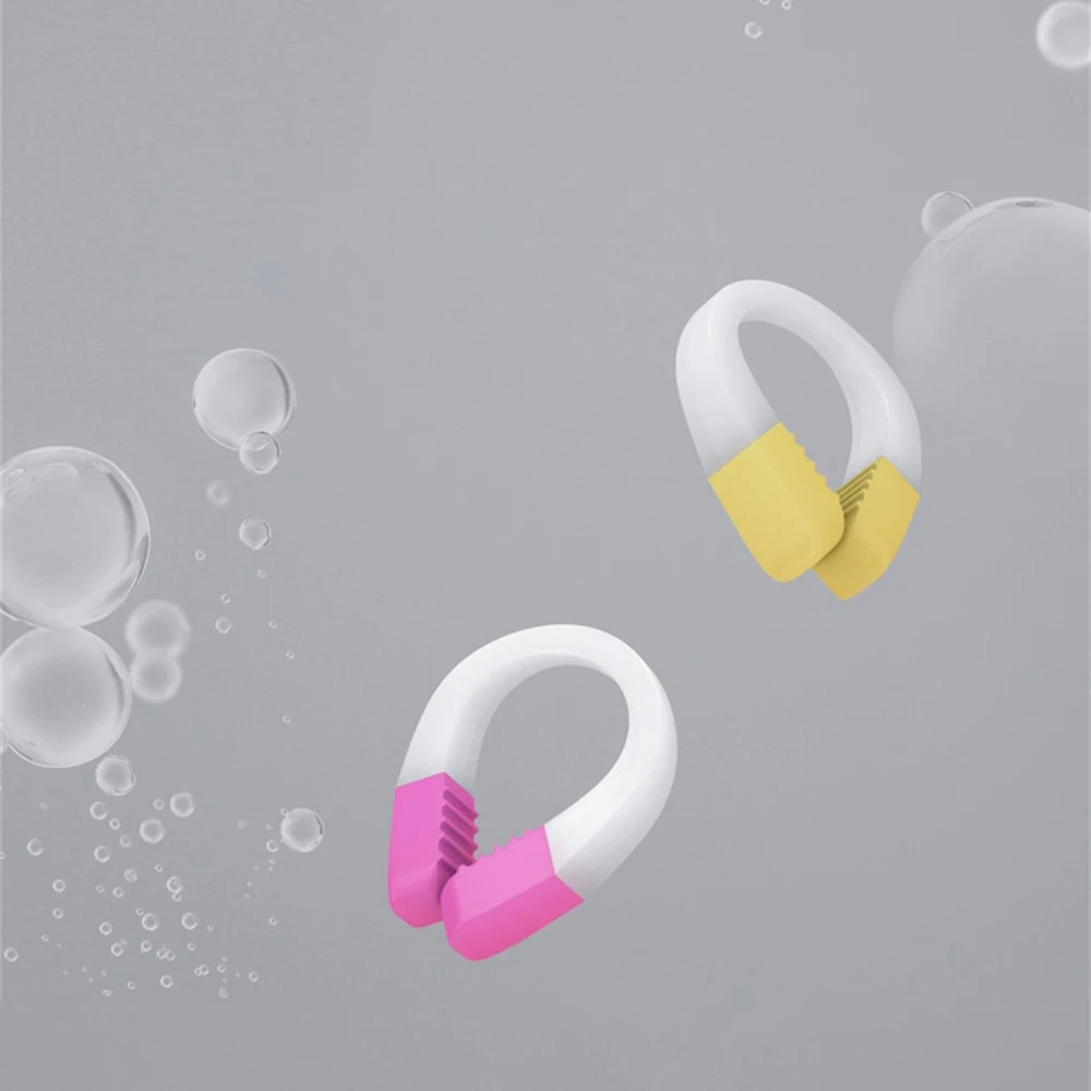 Swimming Earplugs Waterproof Professional Ear  Nose Anti-choking Water Adult Silicone  Diving Equipment Nose Clip Earplugs