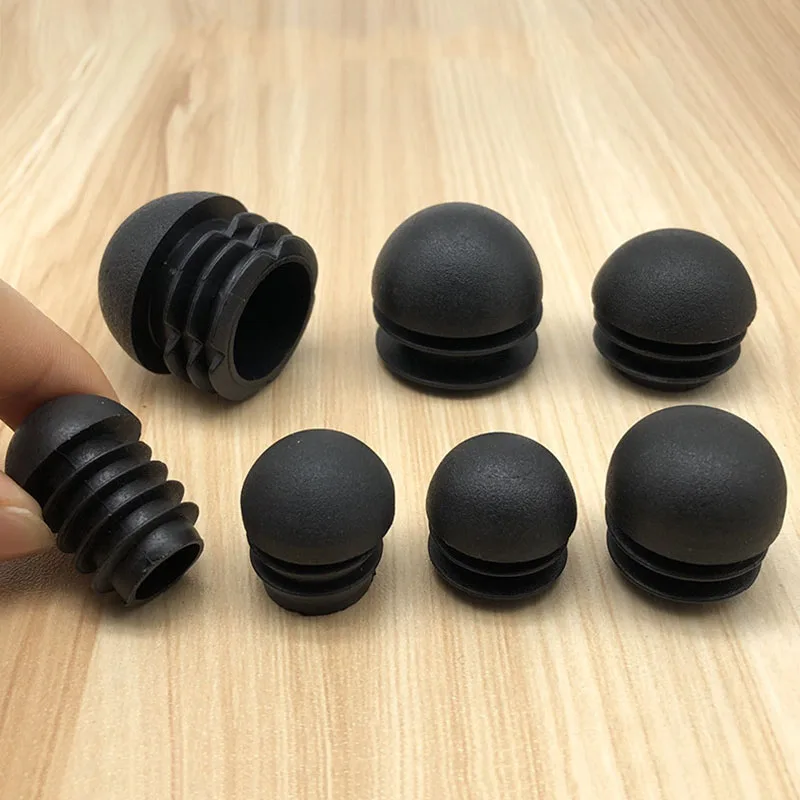 Hemispherical Pug Chair Leg Caps Round Steel Pipe Plug Table Feet Mat Floor Silent Protector Pads Decorative Dust Cover