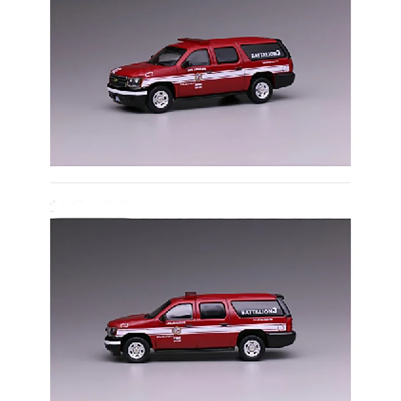 

Модель 596 литья под давлением, масштаб 1/64, SUBURBAN B3 CV EMS 12, модель пожарной машины, коллекционные украшения