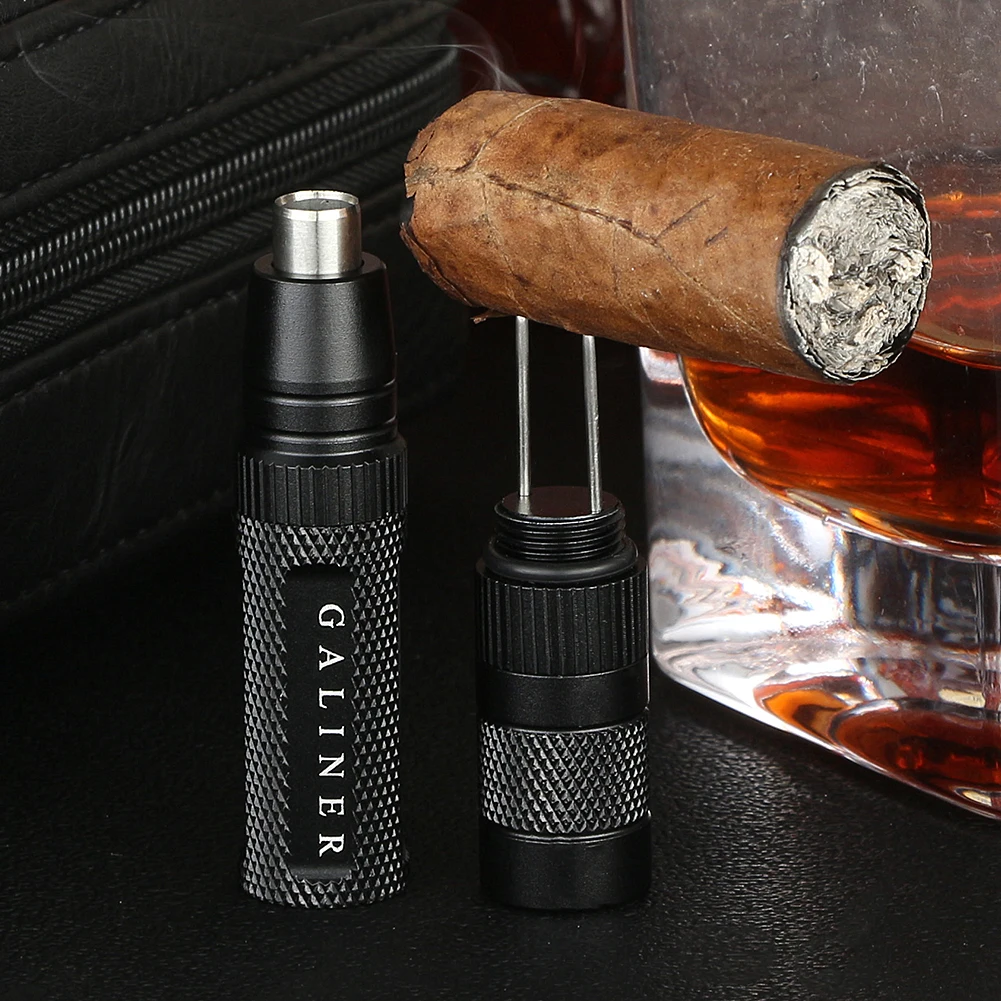 GALINER Professional Cigar Punch Cutter Luxury Smoking Accessories Punch Perfect Enhancer Tool Knife Cigar Needle