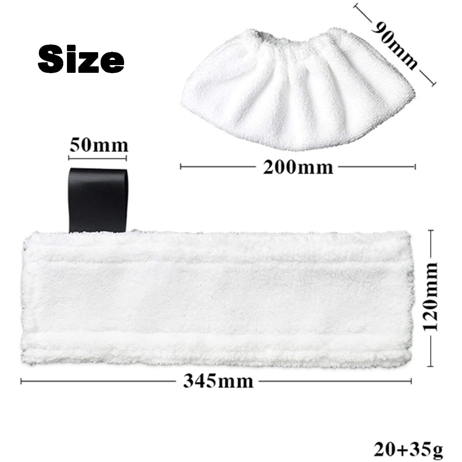 Replacement Steam Mop Cloth for Easyfix SC2 SC3 SC4 SC5 Steam Cleaner Microfibre Floor Clothes