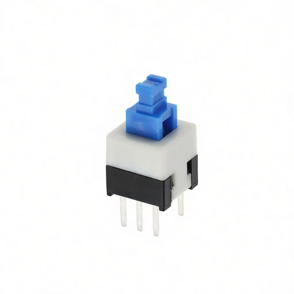 Metal Contact Tactile Switch 6 Pin Mini Push Button For Digital Toy Repair Project Self Locking Momentary Function