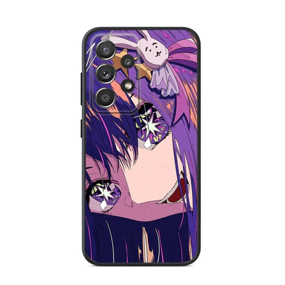 O-Oshi no Ko Phone Case For Samsung S24,S23,S22,S21,S20,S10,S10E,S9 Plus FE Note 20 Ultra 10 9 Plus Black Case