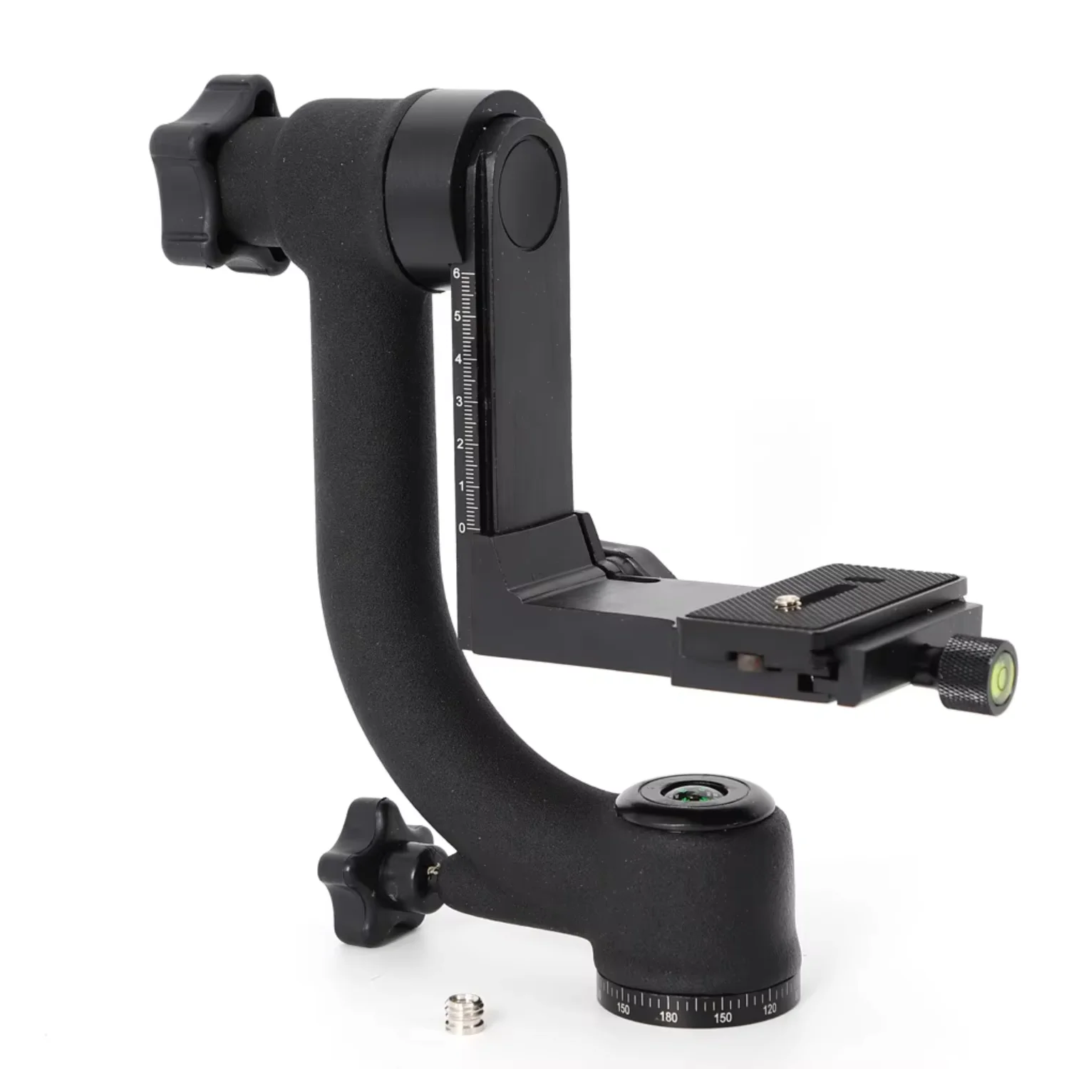 Panoramic Boom Cradle  ° Rotatable Adjustable Height Panoramic Gimbal Mobile Multi-angle Bird-watching Tool