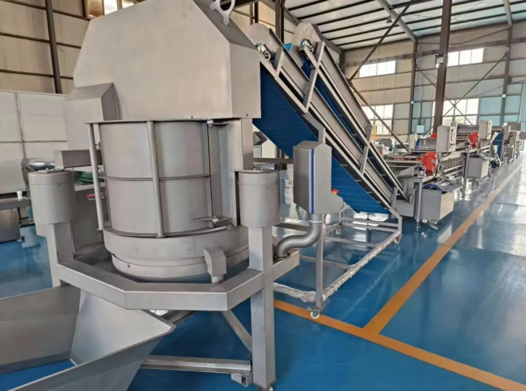 Vegetable Processing Line Industrial Centrifuge Dewatering Drying Machine Complete Set High Efficiency Custom