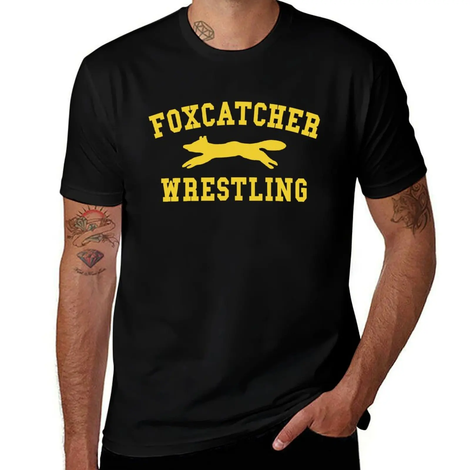 

Foxcatcher Wrestling T-Shirt cotton tshirt 100% g man t shirts for men men t shirt cotton 100% T-shirt