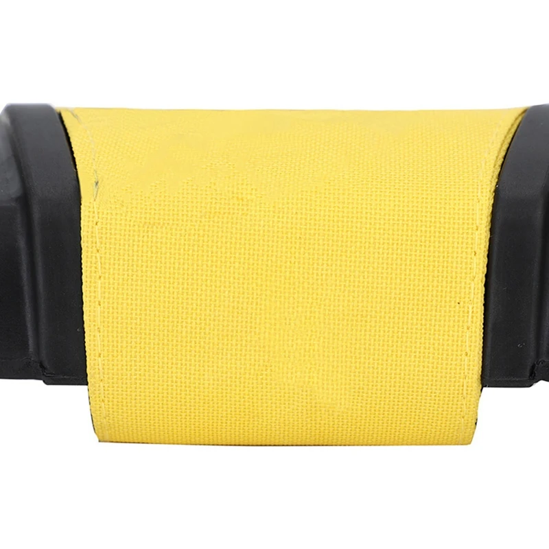 1 Piece Motorcycle Handlebar Pad Handle Cross Bar Pad Chest Protector Pad Yellow & Black Rubber For Surron Sur-Ron Ultra Bee