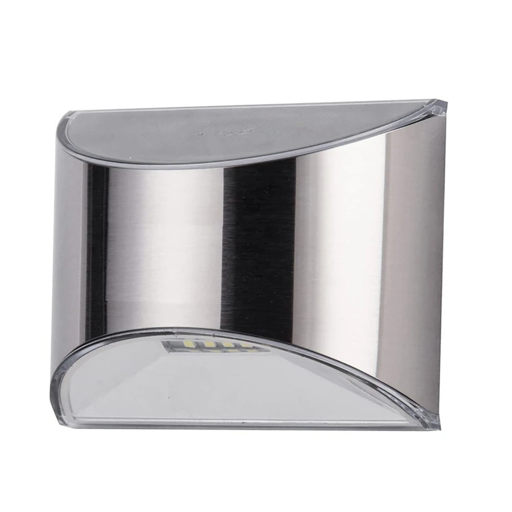 

Solar Wall Lamp Outdoor Waterproof Led Garden Light Solar Powered Full Energy Efficient For Courtyard Gate Driveway Illumination