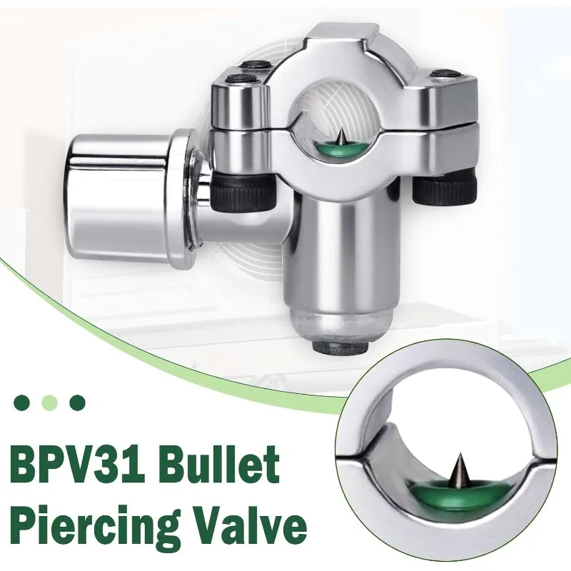 Vanne de perforation pour réfrigérateur BPV-31, vanne de cartouche, robinet de ligne, vanne de robinetterie pour climatiseur HVAC