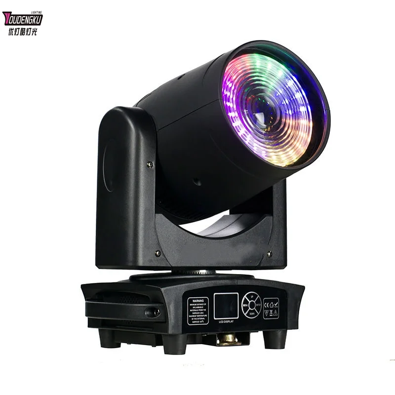 6 peças nova festa popular movendo a cabeça 150w led ponto movendo a cabeça feixe de luz